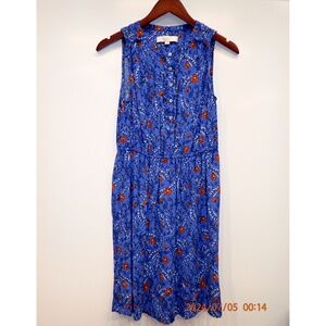 Loft, floral dress, small